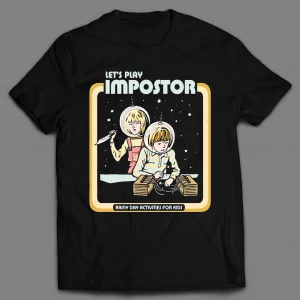 LET'S PLAY IMPOSTER KIDS BOOK SERIES PARODY SHIRT