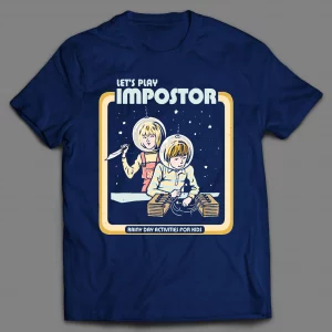 LET'S PLAY IMPOSTER KIDS BOOK SERIES PARODY SHIRT