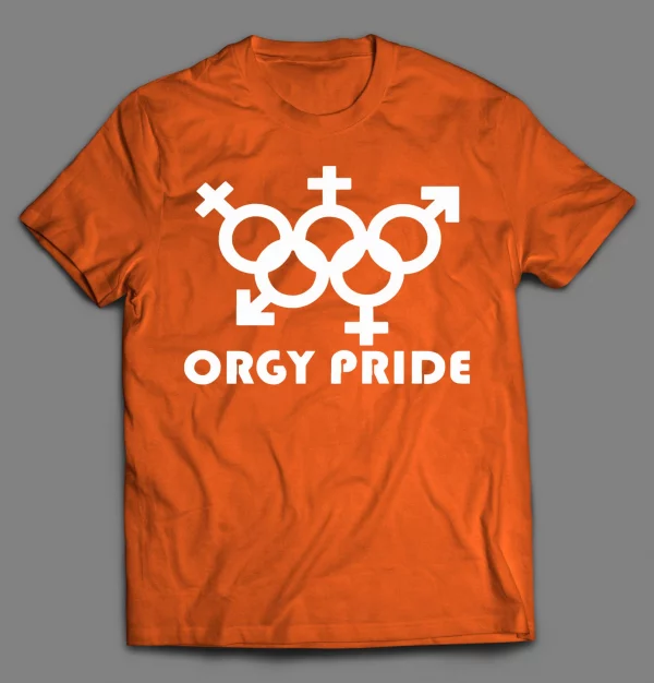 ORGY PRIDE ADULT HUMOR SHIRT