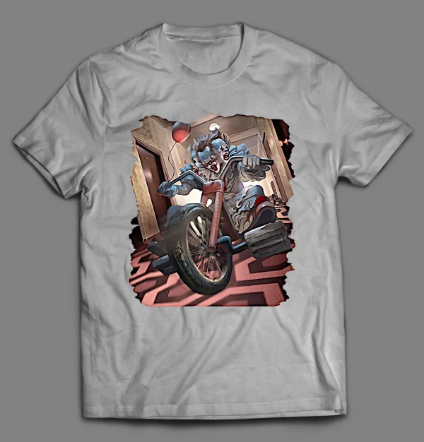 3 WHEELIN' PSYCHO CLOWN SHIRT