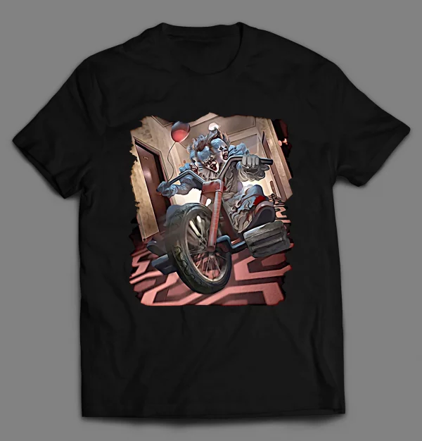 3 WHEELIN' PSYCHO CLOWN SHIRT