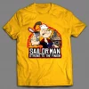 THE SAILORMAN STRONG TO THE FINISH VIDEO GAME PARODY SHIRT