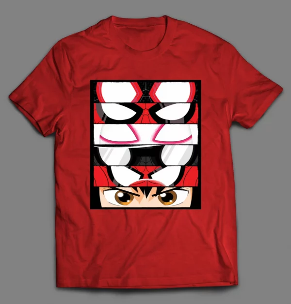 SPIDEY EYES ANIME STYLE SHIRT