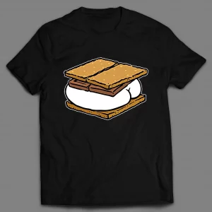 BIG BOOTY S'MORES ADULT HUMOR SHIRT