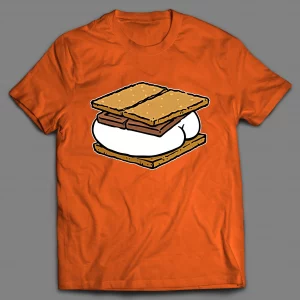 BIG BOOTY S'MORES ADULT HUMOR SHIRT