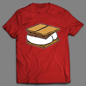 BIG BOOTY S'MORES ADULT HUMOR SHIRT
