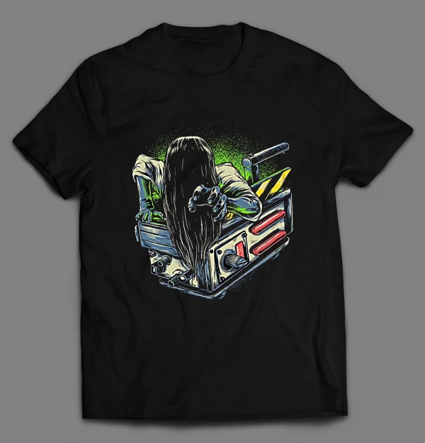 GHOST BUSTED DEMON RING MOVIE PARODY SHIRT
