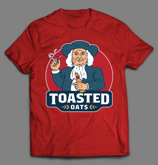 TOASTED OATS STONER PARODY SHIRT