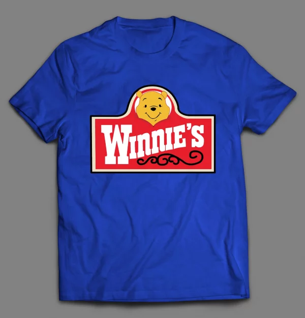 EAT AT WINNIE'S FAST FOOD PARODY SHIRT