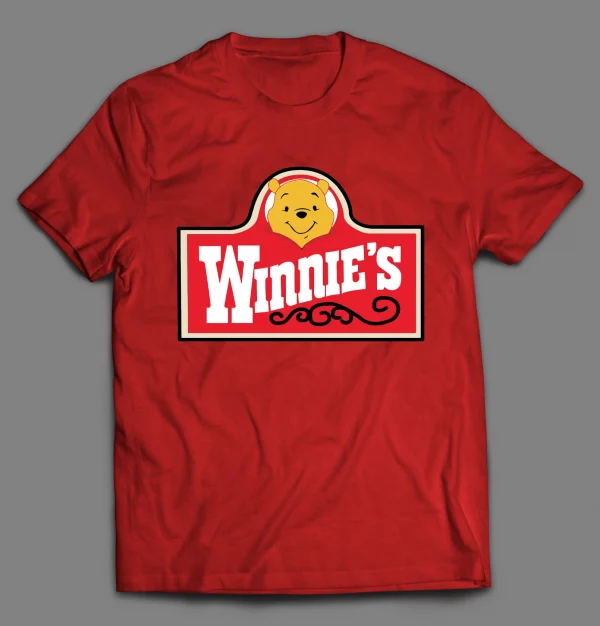 EAT AT WINNIE'S FAST FOOD PARODY SHIRT