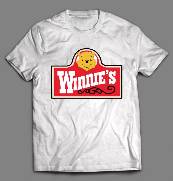 EAT AT WINNIE'S FAST FOOD PARODY SHIRT