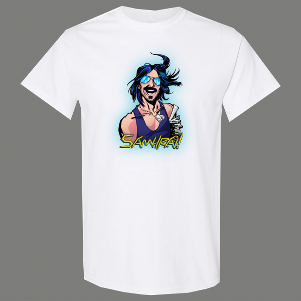 JOHNNY SAMURAI PARODY SHIRT