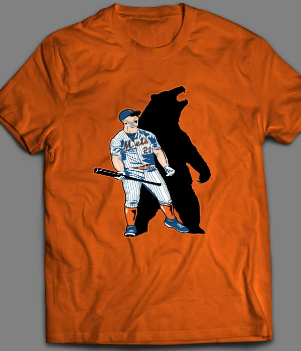 BASEBALL STAR #20 PETE THE POLAR BEAR CARTOON BASEBALL SHIRT