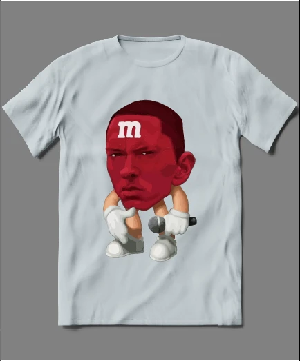 RAPPER EM&M CANDY FUNNY PARODY SHIRT