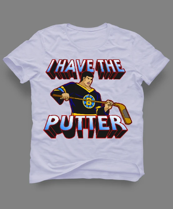 I HAVE THE PUTTER HAPPY MOVIE MASHUP CUSTOM ART SHIRT