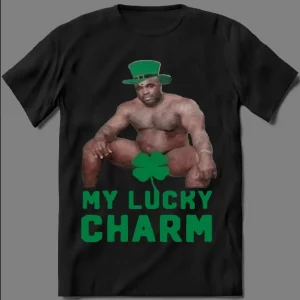 BARRY WOOD LUCKY CHARM ST PATRICKS PARODY SHIRT