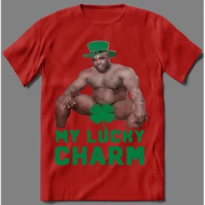 BARRY WOOD LUCKY CHARM ST PATRICKS PARODY SHIRT
