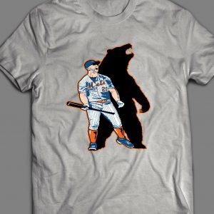 BASEBALL STAR #20 PETE THE POLAR BEAR CARTOON BASEBALL SHIRT