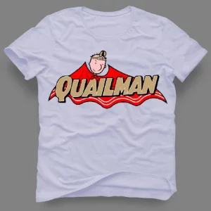 QUAILMAN DOUG FUNNY TV CARTOON MASHUP CUSTOM ART SHIRT