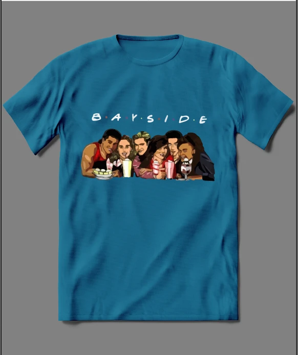 BAYSIDE FRIENDS ART PARODY SHIRT