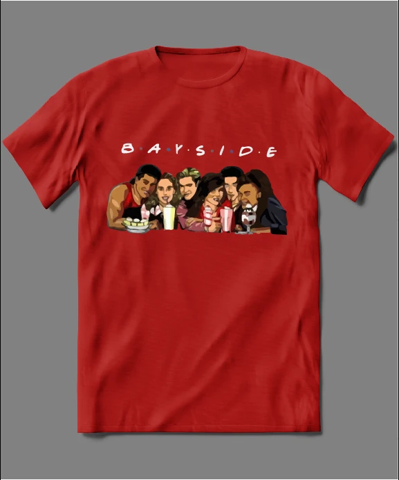 BAYSIDE FRIENDS ART PARODY SHIRT