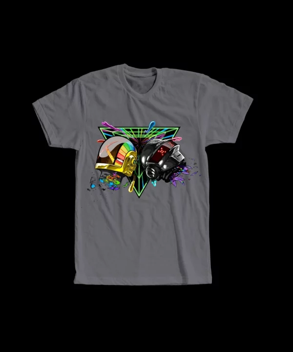 ELECTRONIC MUSIC LEGENDS D. PUNK ROBOTS ART QUALITY SHIRT
