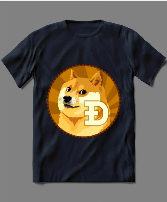 IN DOGECOIN WE TRUST DOGGY PARODY SHIRT