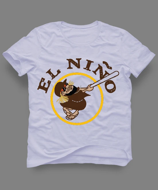 EL NINO #23 SAN DIEGO ART QUALITY SHIRT