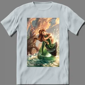 SEXY REDHEAD ARIEL MERMAID MOVIE FANTASY PARODY  QUALITY Shirt *MANY OPTIONS*
