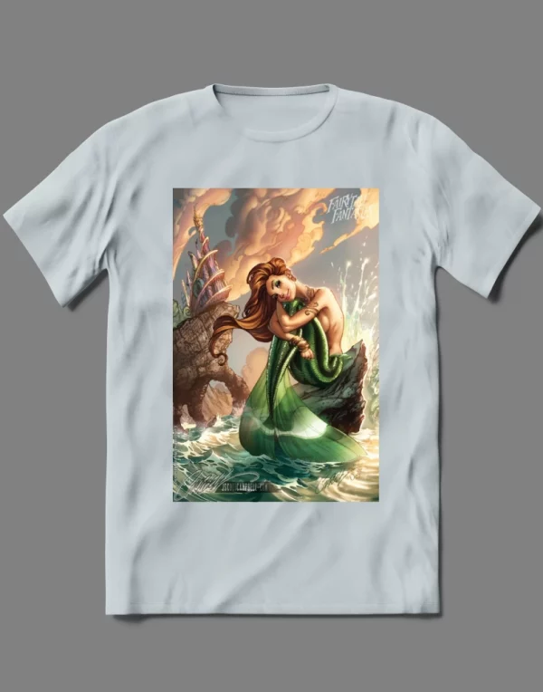 SEXY REDHEAD ARIEL MERMAID MOVIE FANTASY PARODY  QUALITY Shirt *MANY OPTIONS*