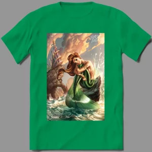 SEXY REDHEAD ARIEL MERMAID MOVIE FANTASY PARODY  QUALITY Shirt *MANY OPTIONS*