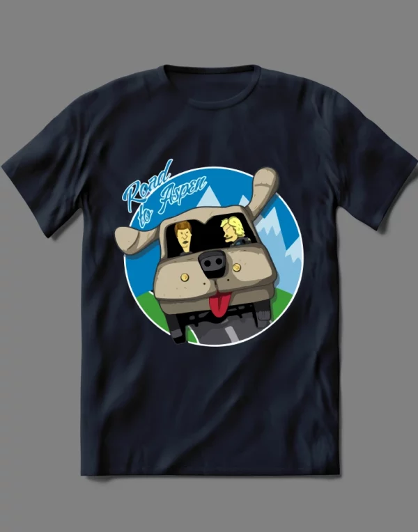 BEAVIS SHAGGIN WAGON DUMBER MOVIE ARTWORK PARODY QUALITY Shirt *MANY OPTIONS*