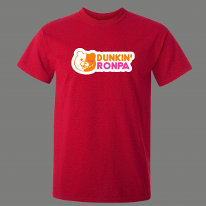 DUNKIN ROPA ANIME COFFEE DOUGHNUTS PARODY QUALITY SHIRT