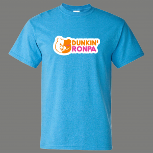 DUNKIN ROPA ANIME COFFEE DOUGHNUTS PARODY QUALITY SHIRT