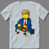 BUILD A WALL IMMIGRATION WITH LEGOS TRUMP ART PARODY QUALITY Shirt *OPTIONS*