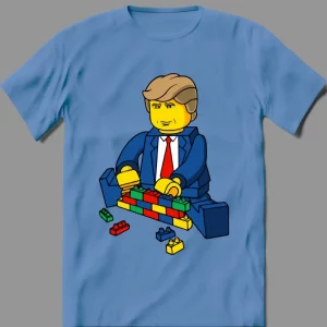 BUILD A WALL IMMIGRATION WITH LEGOS TRUMP ART PARODY QUALITY Shirt *OPTIONS*
