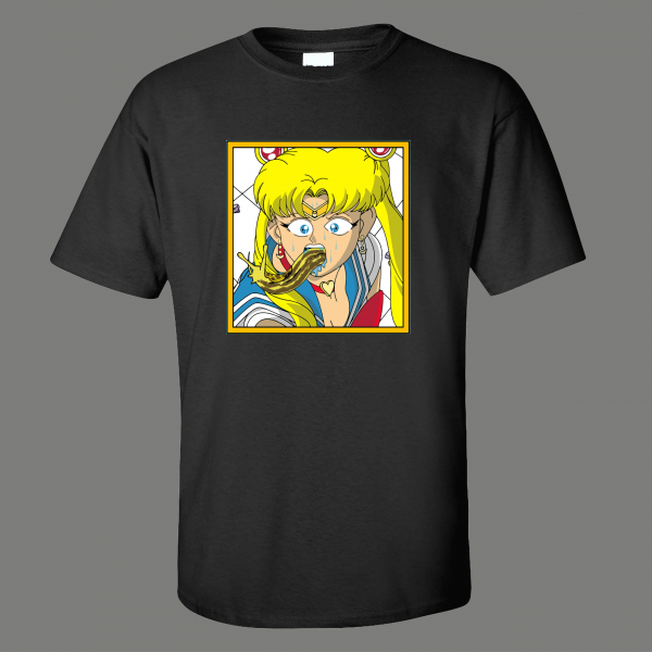 SAILOR JUNJI ITO ANIME MOON PARODY QUALITY SHIRT *FREE SHIPPING*