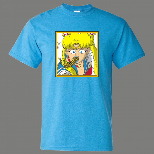 SAILOR JUNJI ITO ANIME MOON PARODY QUALITY SHIRT *FREE SHIPPING*