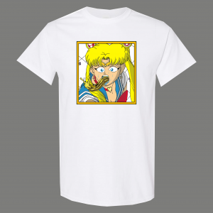 SAILOR JUNJI ITO ANIME MOON PARODY QUALITY SHIRT *FREE SHIPPING*