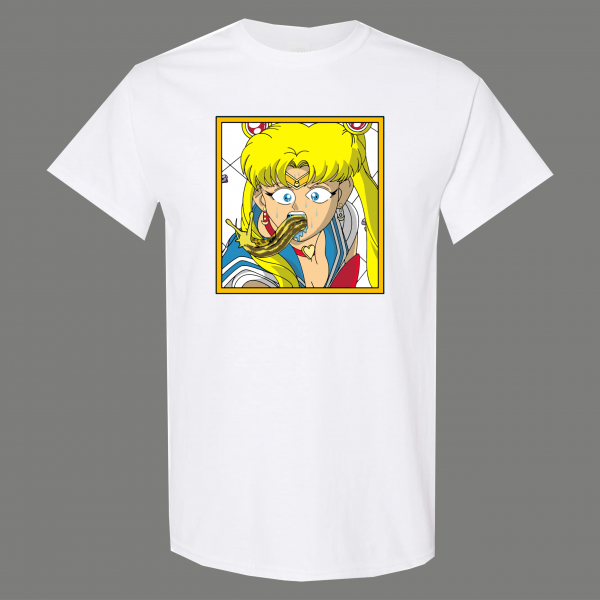 SAILOR JUNJI ITO ANIME MOON PARODY QUALITY SHIRT *FREE SHIPPING*