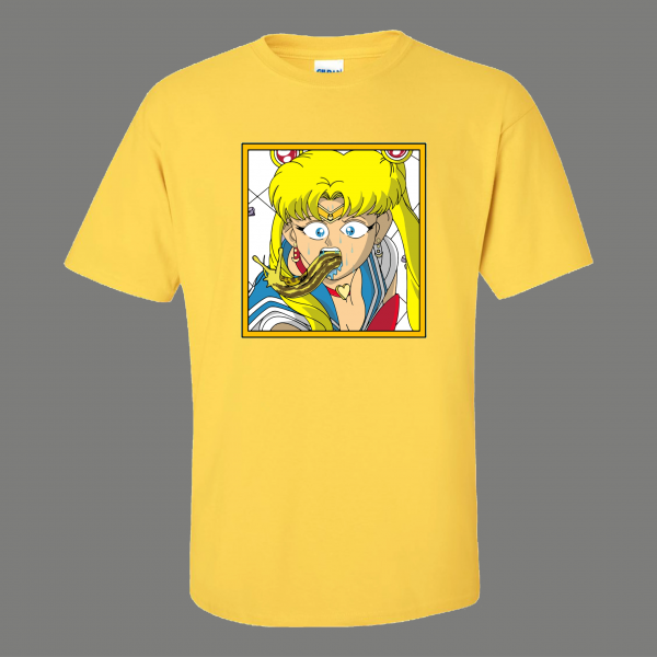 SAILOR JUNJI ITO ANIME MOON PARODY QUALITY SHIRT *FREE SHIPPING*