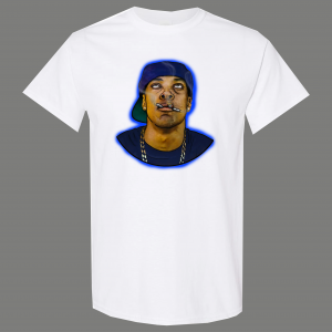 SMOKEY 3 BLUNTS CARTOON ART SHIRT