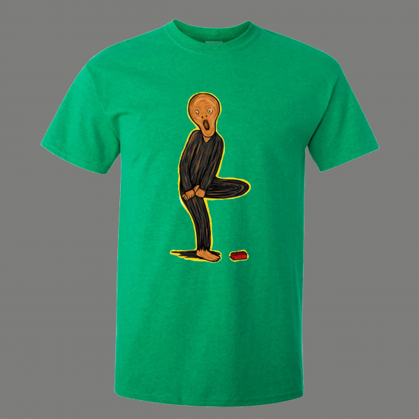 STARRY NIGHT SCREAMING STEP ON LEGO FUNNY PARODY SHIRT