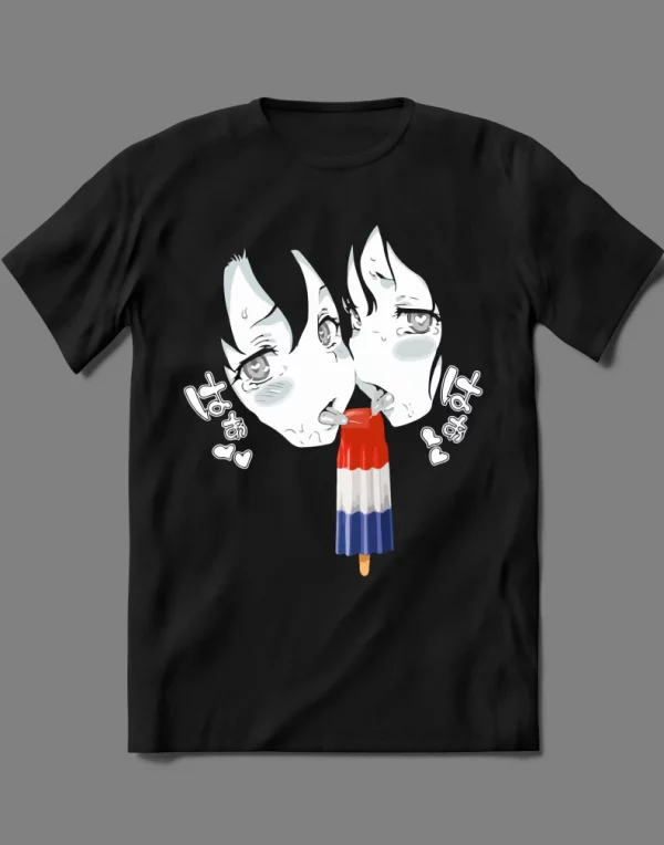 AHEGAO HENTAI MANGA ANIME POPSICLE ADULT PARODY  QUALITY Shirt