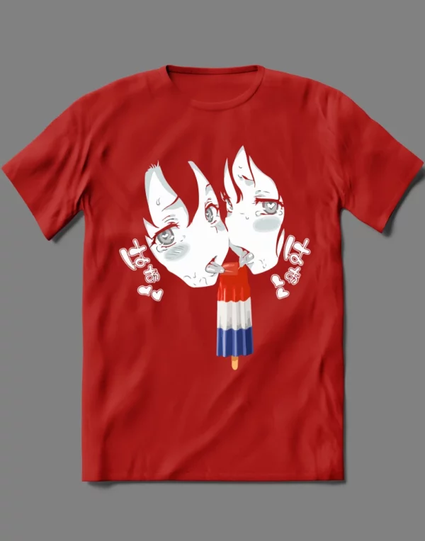 AHEGAO HENTAI MANGA ANIME POPSICLE ADULT PARODY  QUALITY Shirt