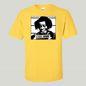 GODFATHER OF SOUL MUGSHOT I FEEL GOOD QUALITY SHIRT