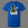 KERMIT WITH RIFLE C IS FOR CANCEL THIS PUPPET SHIRT* MANY COLORS