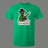 KERMIT WITH RIFLE C IS FOR CANCEL THIS PUPPET SHIRT* MANY COLORS