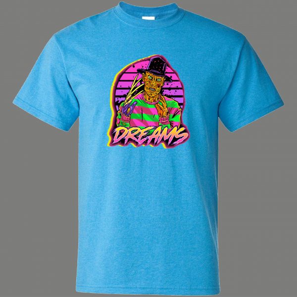 DREAMS NIGHTMARE HORROR ELM ST CARTOON ART PARODY QUALITY Shirt