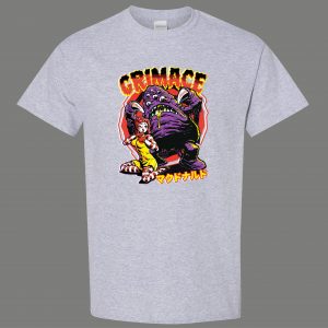 GRIMACE FAST FOOD HORROR ART PARODY QUALITY Shirt *MANY OPTIONS*